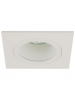 Liteline AT3XA02S-FWH-FWH - 3½″ Flat White Reflector with Flat White Square Trim Ring - For MR16, GU10 or HR16 Liteline AT3XA02S-FWH-FWH - 3½″ Flat White Reflector with Flat White Square Trim Ring - For MR16, GU10 or HR16